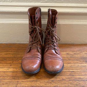 Steve Madden Troopa Boots Brown